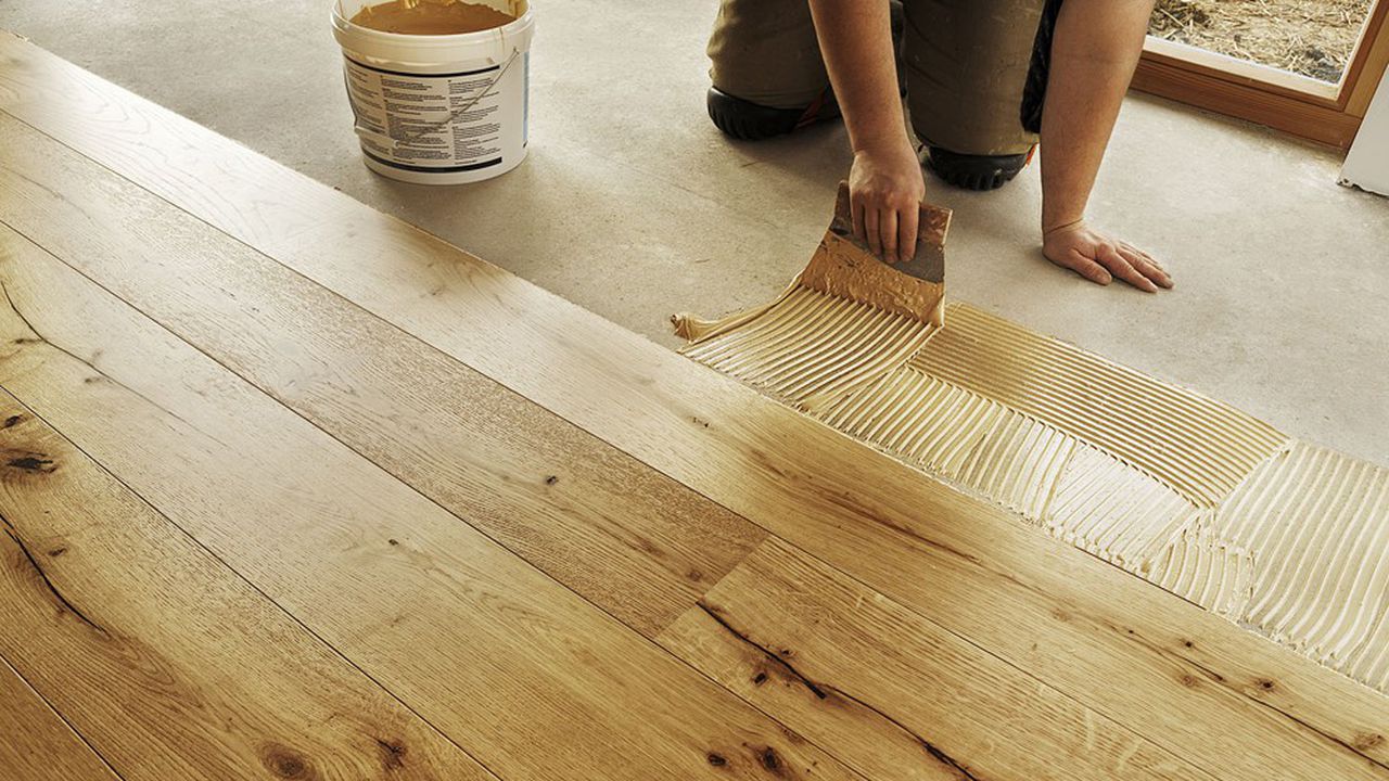 pose de parquet contre collé semi massif rodez aveyron